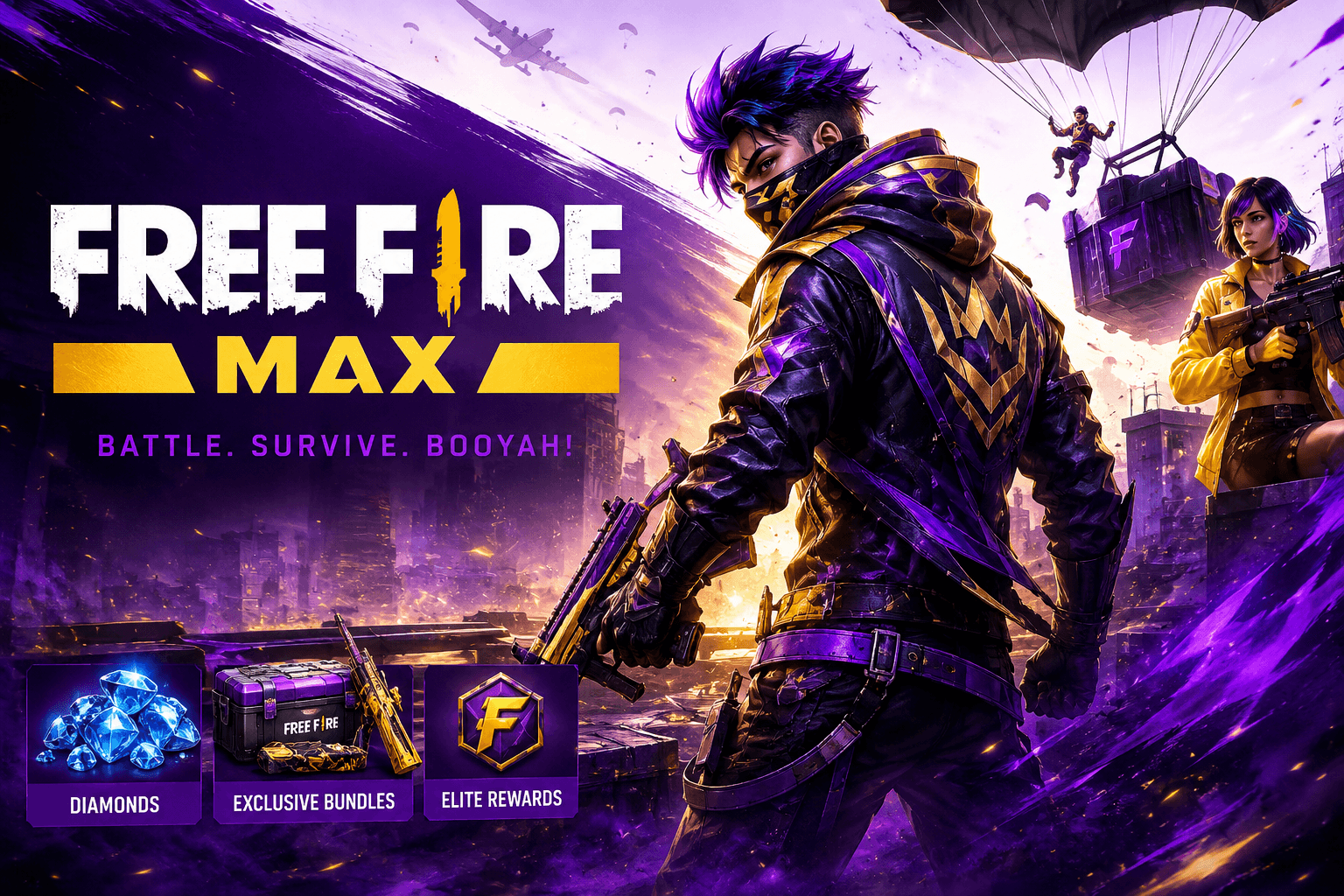 Free Fire MAX cover art