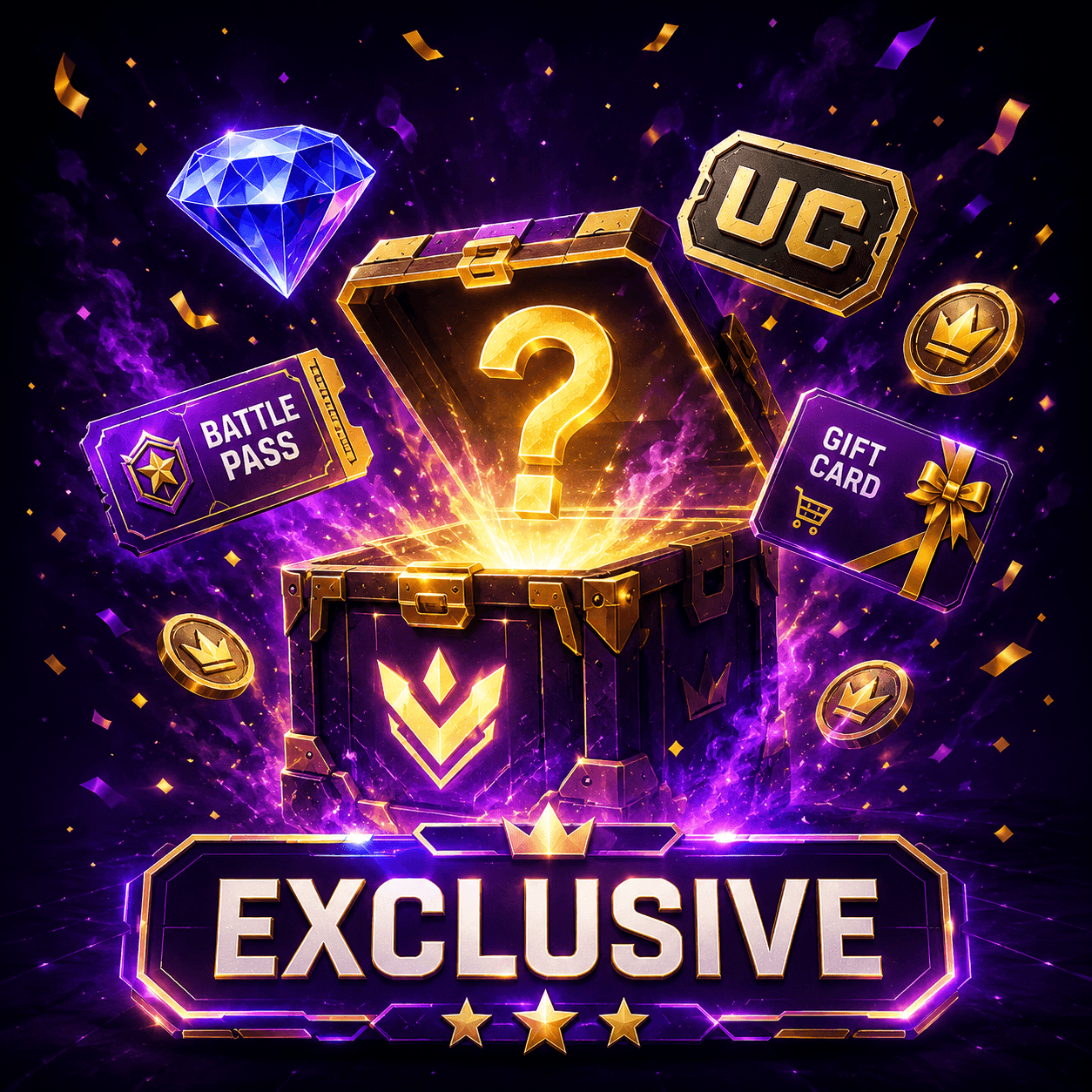 Exclusive Game Items reward artwork